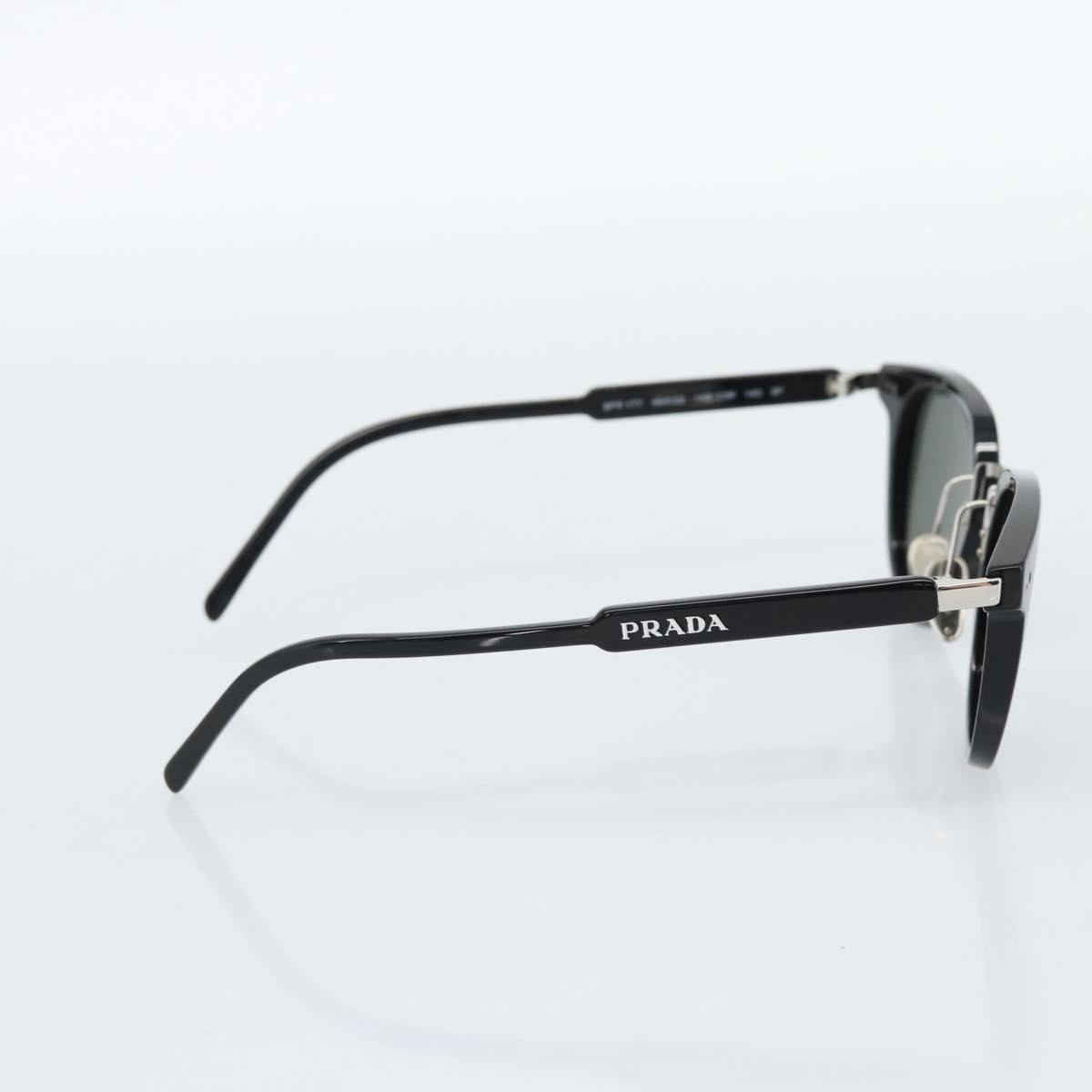 PRADA Sunglasses plastic Black Auth 185210M