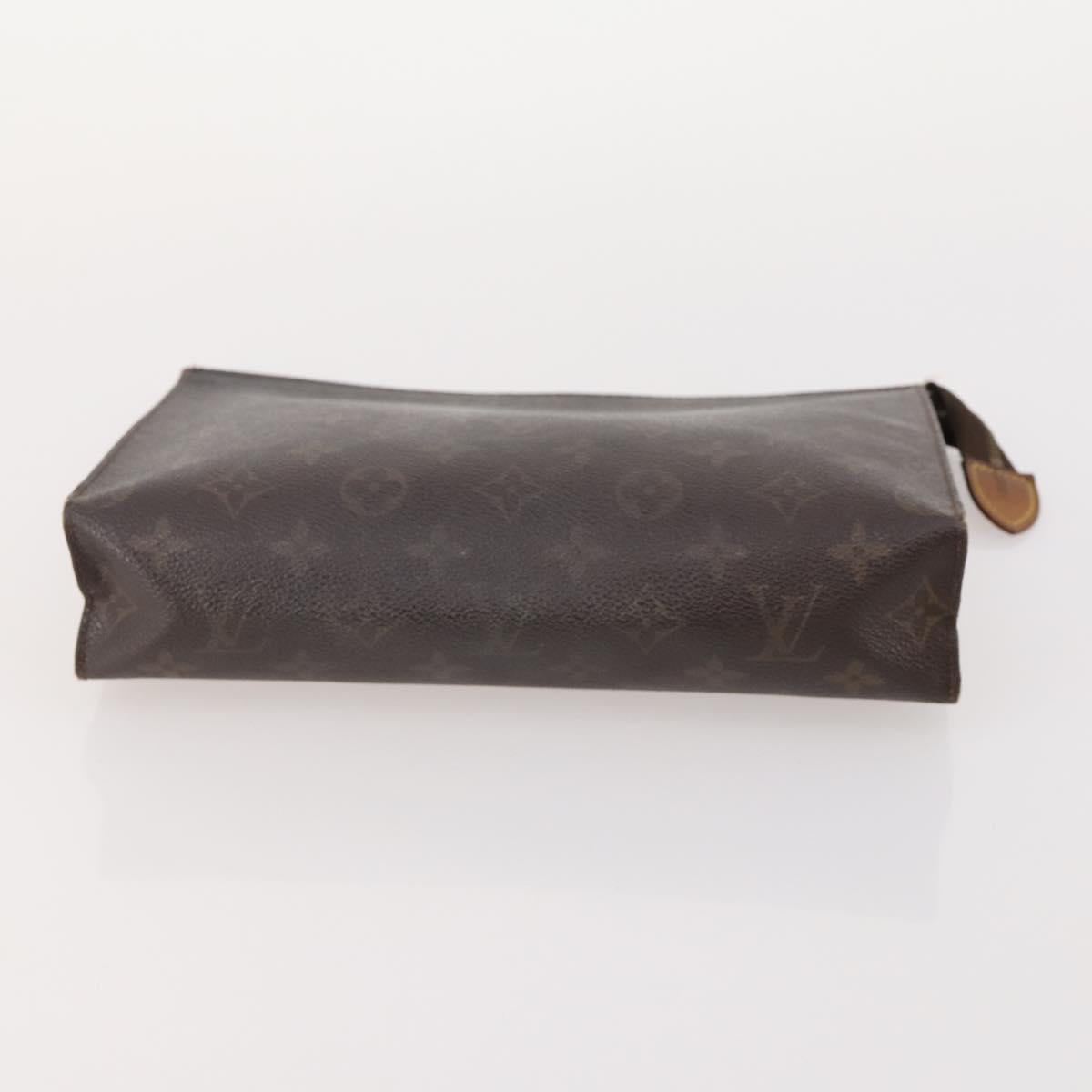 LOUIS VUITTON Monogram Poche Toilette 26 Pouch 3 Set M47542 LV Auth 185277