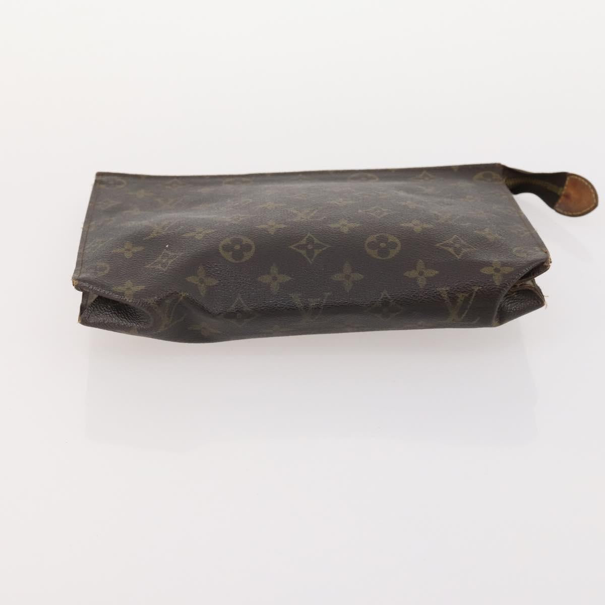 LOUIS VUITTON Monogram Poche Toilette 26 Pouch 3 Set M47542 LV Auth 185277