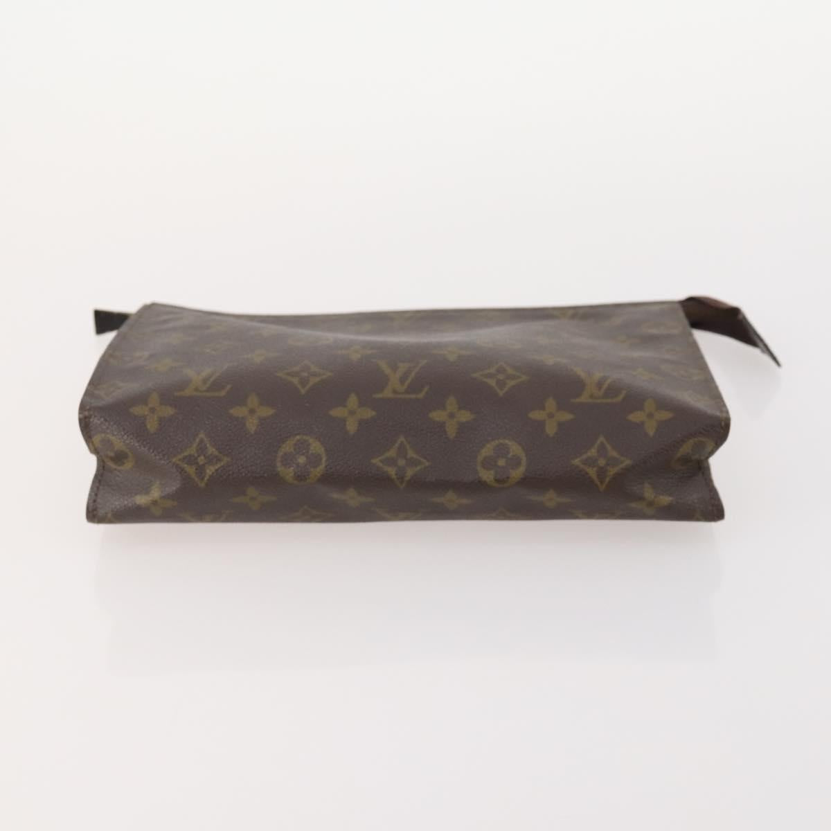 LOUIS VUITTON Monogram Poche Toilette 26 Pouch 3 Set M47542 LV Auth 185277
