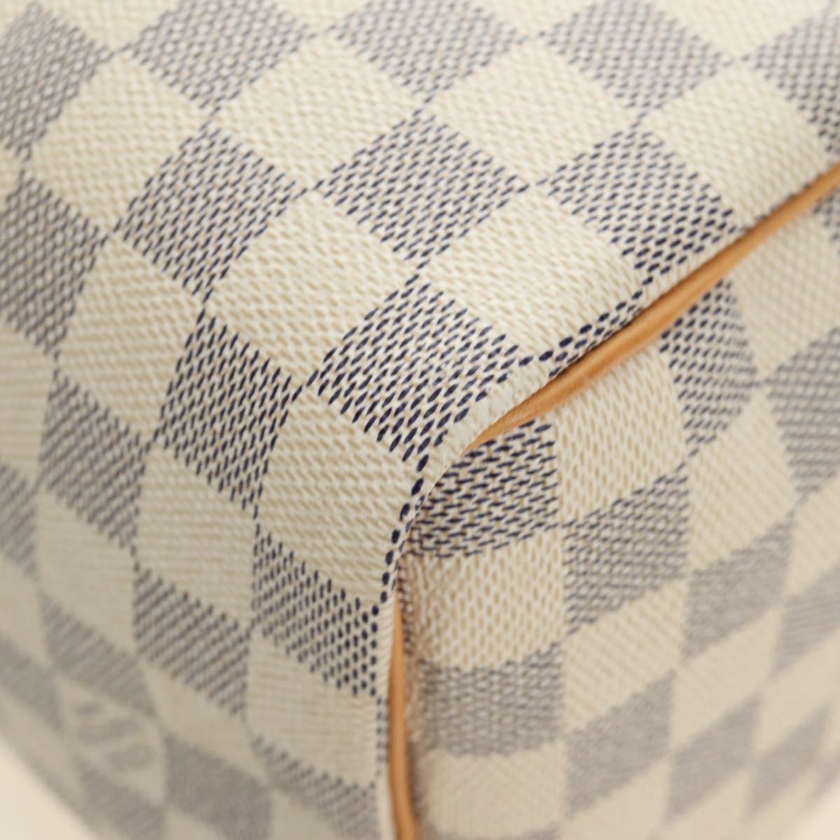LOUIS VUITTON Damier Azur Speedy 25 Hand Bag N41534 LV Auth 185307SAM