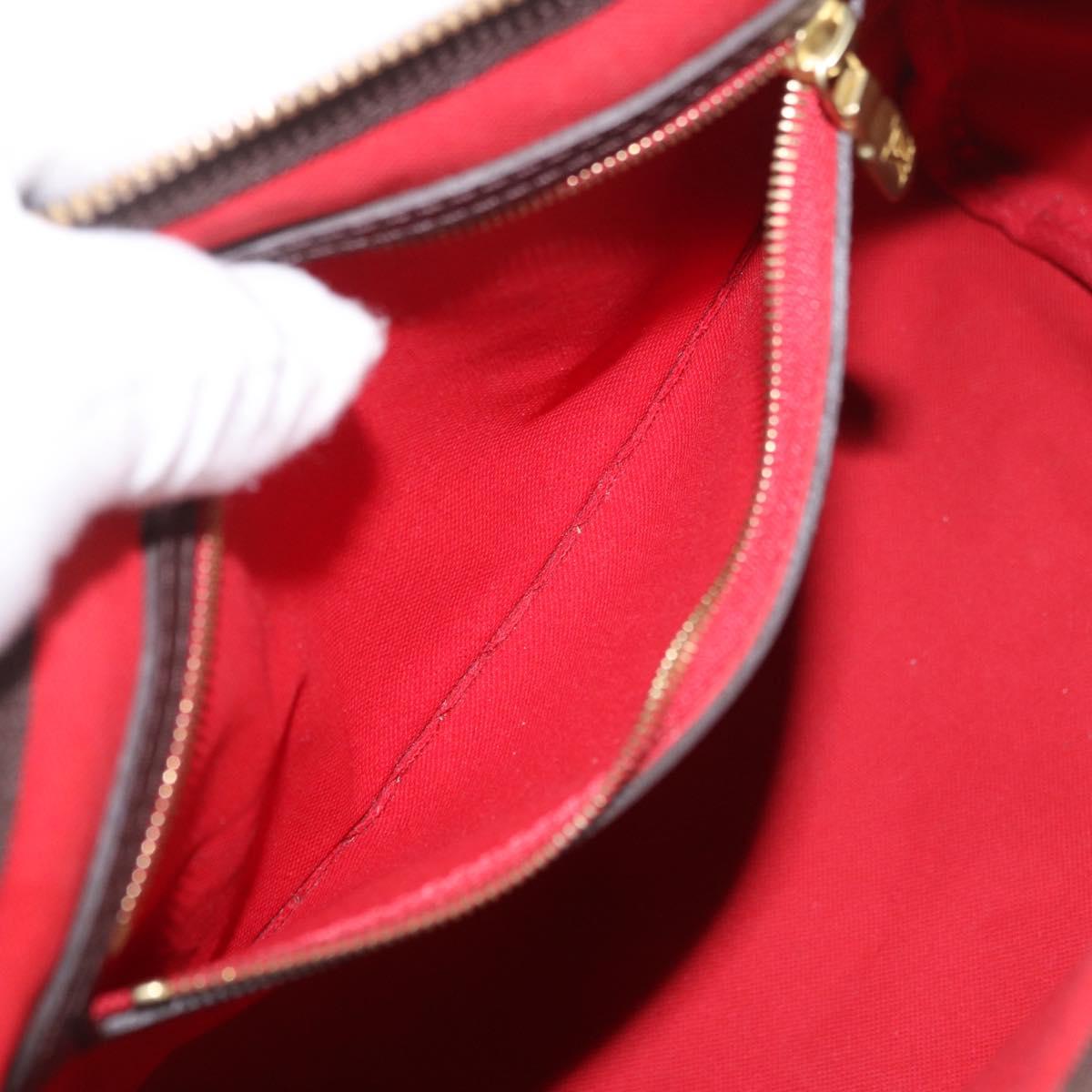 LOUIS VUITTON Damier Ebene Speedy Bandouliere30 Hand Bag N41367 LV Auth 185318SV