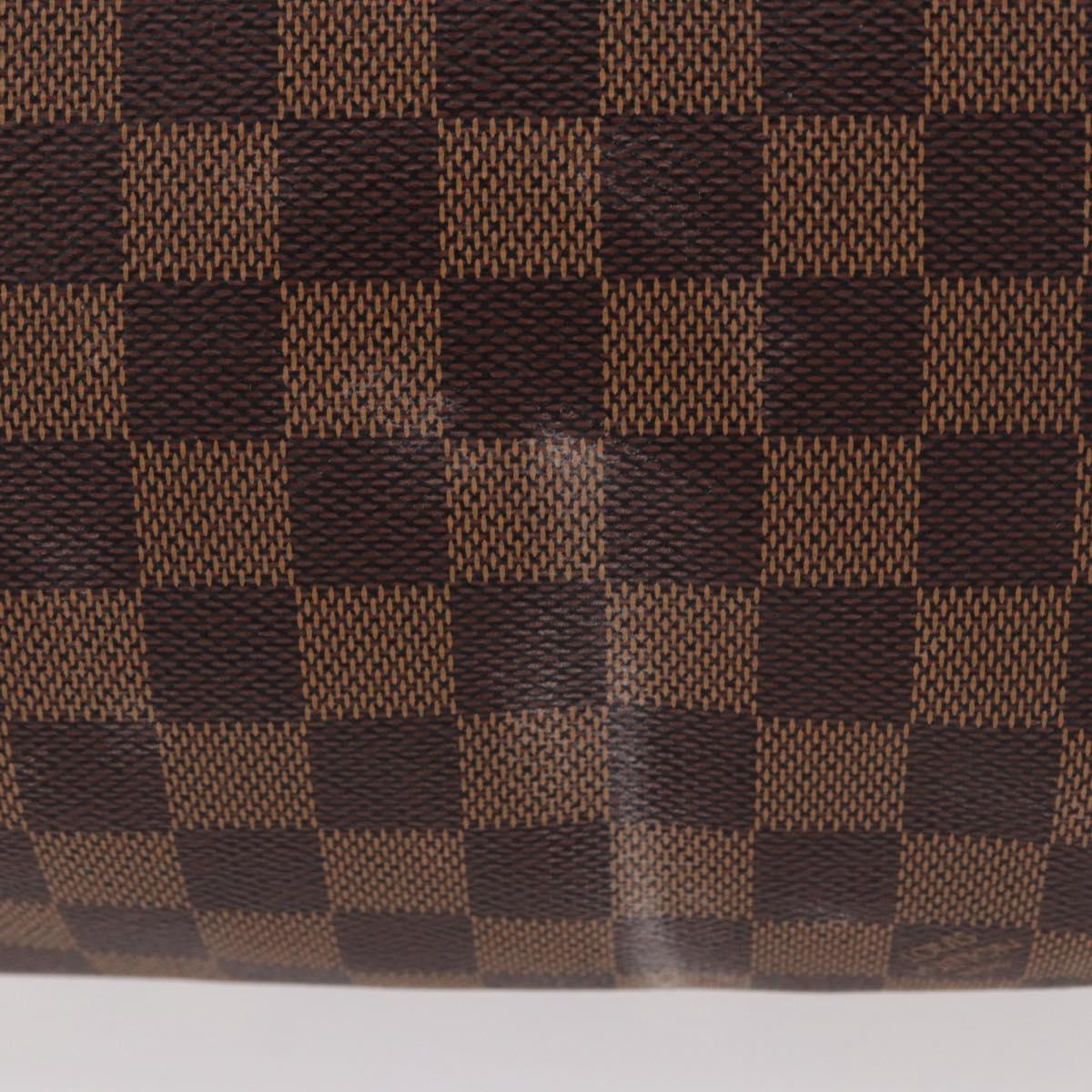 LOUIS VUITTON Damier Ebene Speedy Bandouliere30 Hand Bag N41367 LV Auth 185318SV