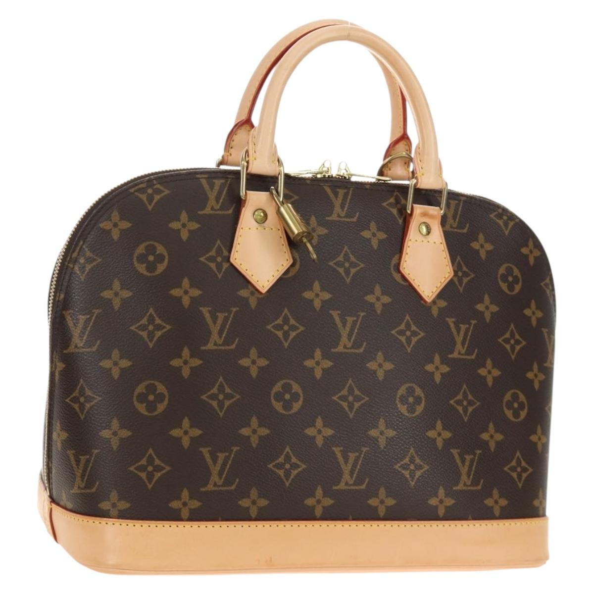 LOUIS VUITTON Monogram Alma Hand Bag M51130 LV Auth 185324SV