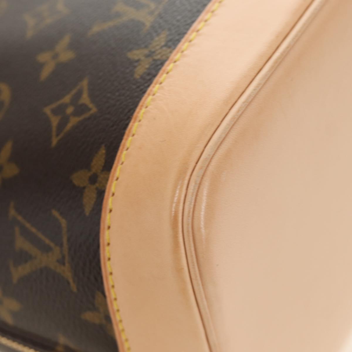 LOUIS VUITTON Monogram Alma Hand Bag M51130 LV Auth 185324SV