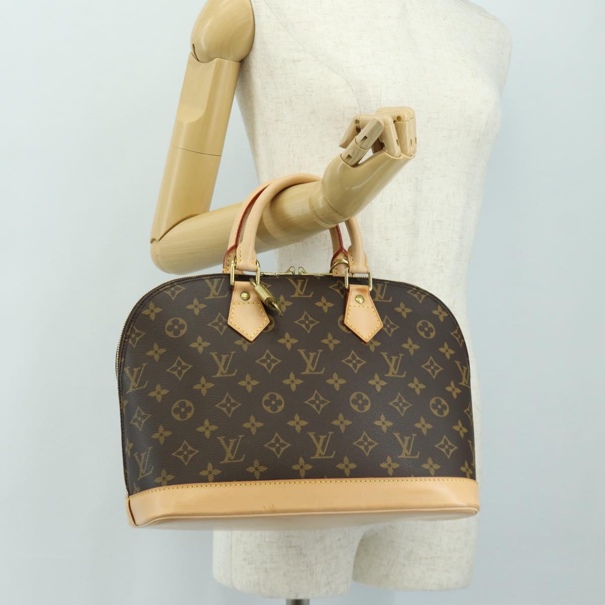 LOUIS VUITTON Monogram Alma Hand Bag M51130 LV Auth 185324SV