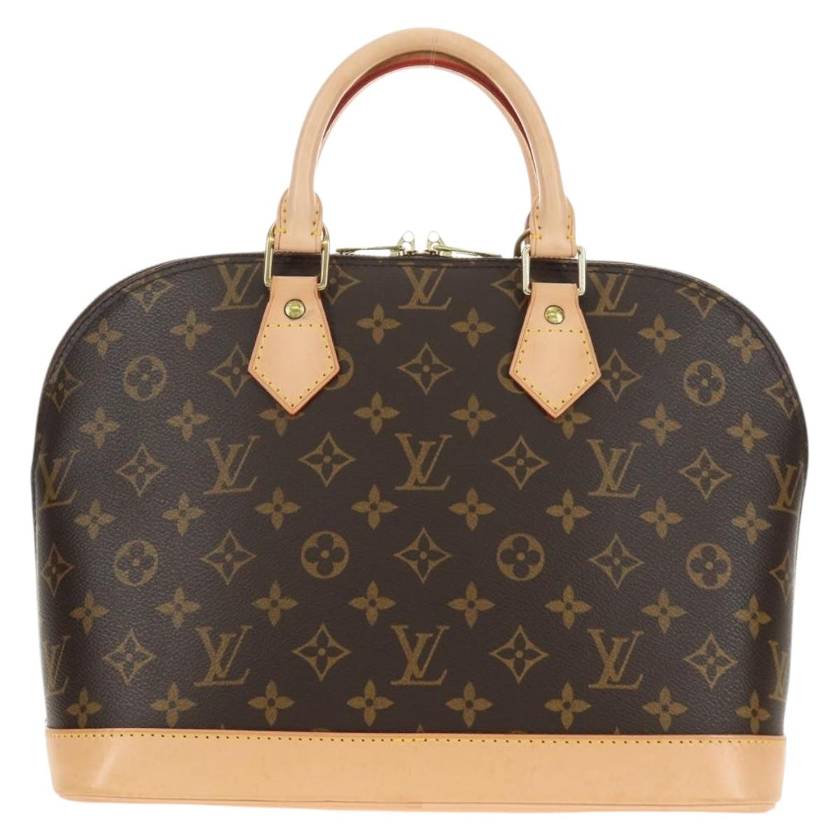 LOUIS VUITTON Monogram Alma Hand Bag M51130 LV Auth 185324SV