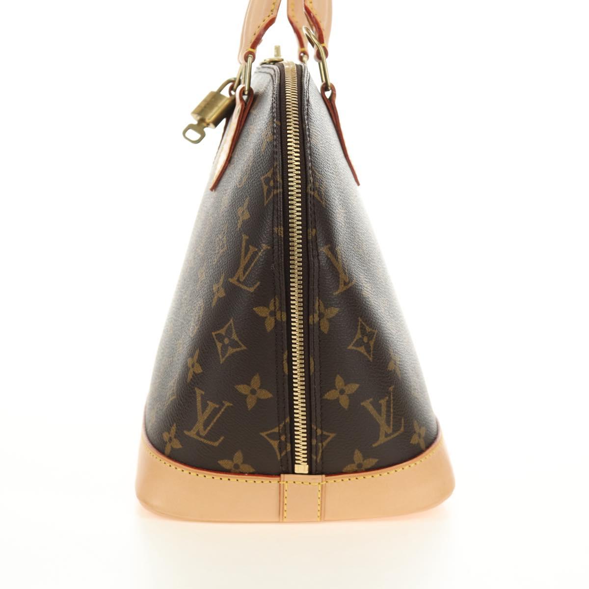 LOUIS VUITTON Monogram Alma Hand Bag M51130 LV Auth 185324SV