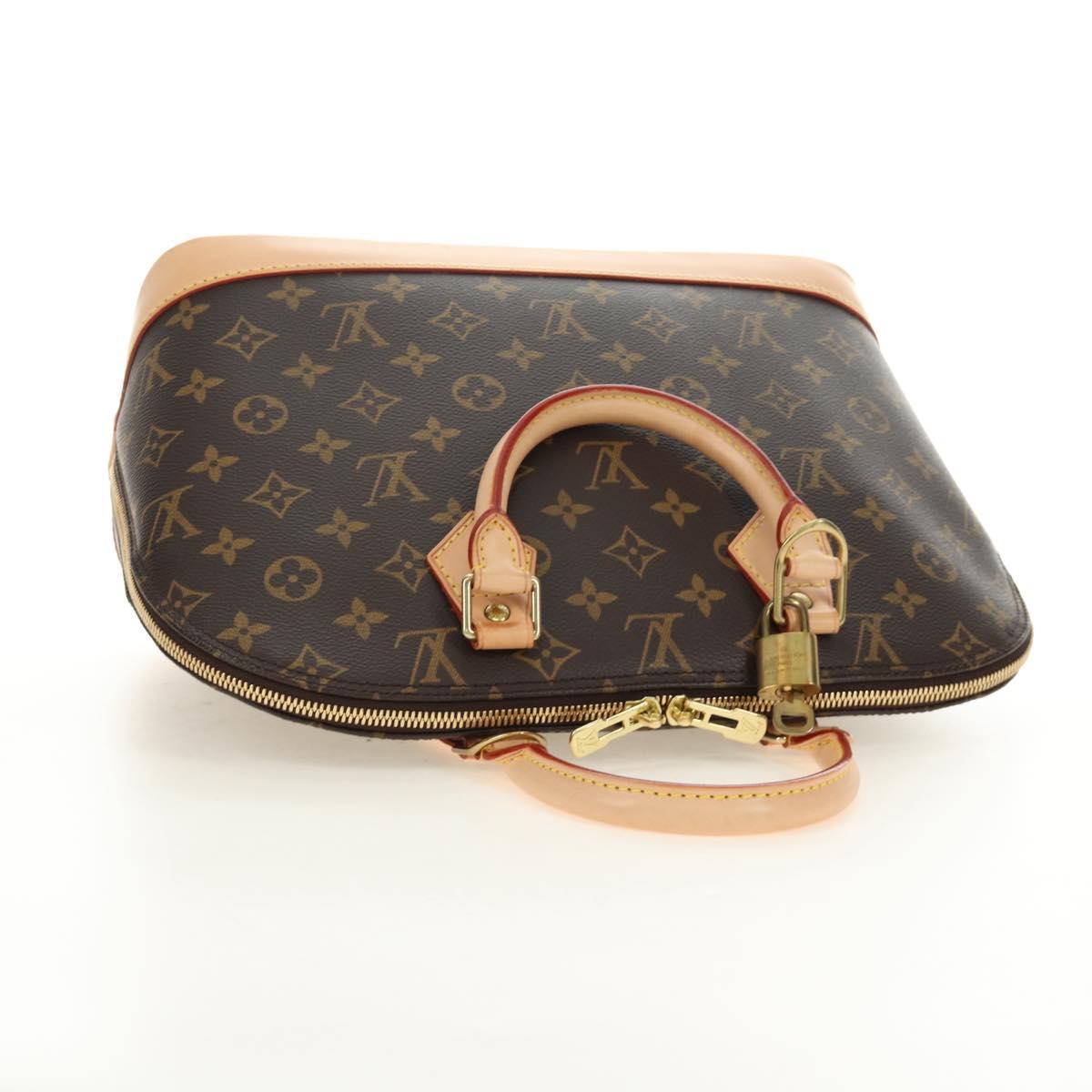 LOUIS VUITTON Monogram Alma Hand Bag M51130 LV Auth 185324SV