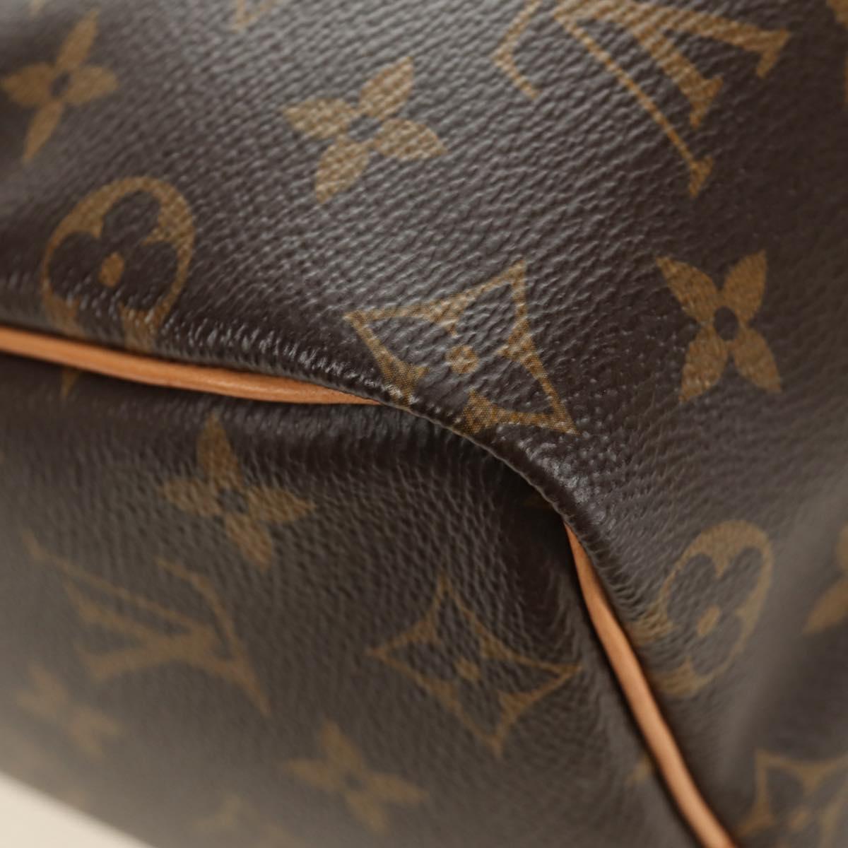 LOUIS VUITTON Monogram Speedy 25 Hand Bag M41528 LV Auth 185327SAM