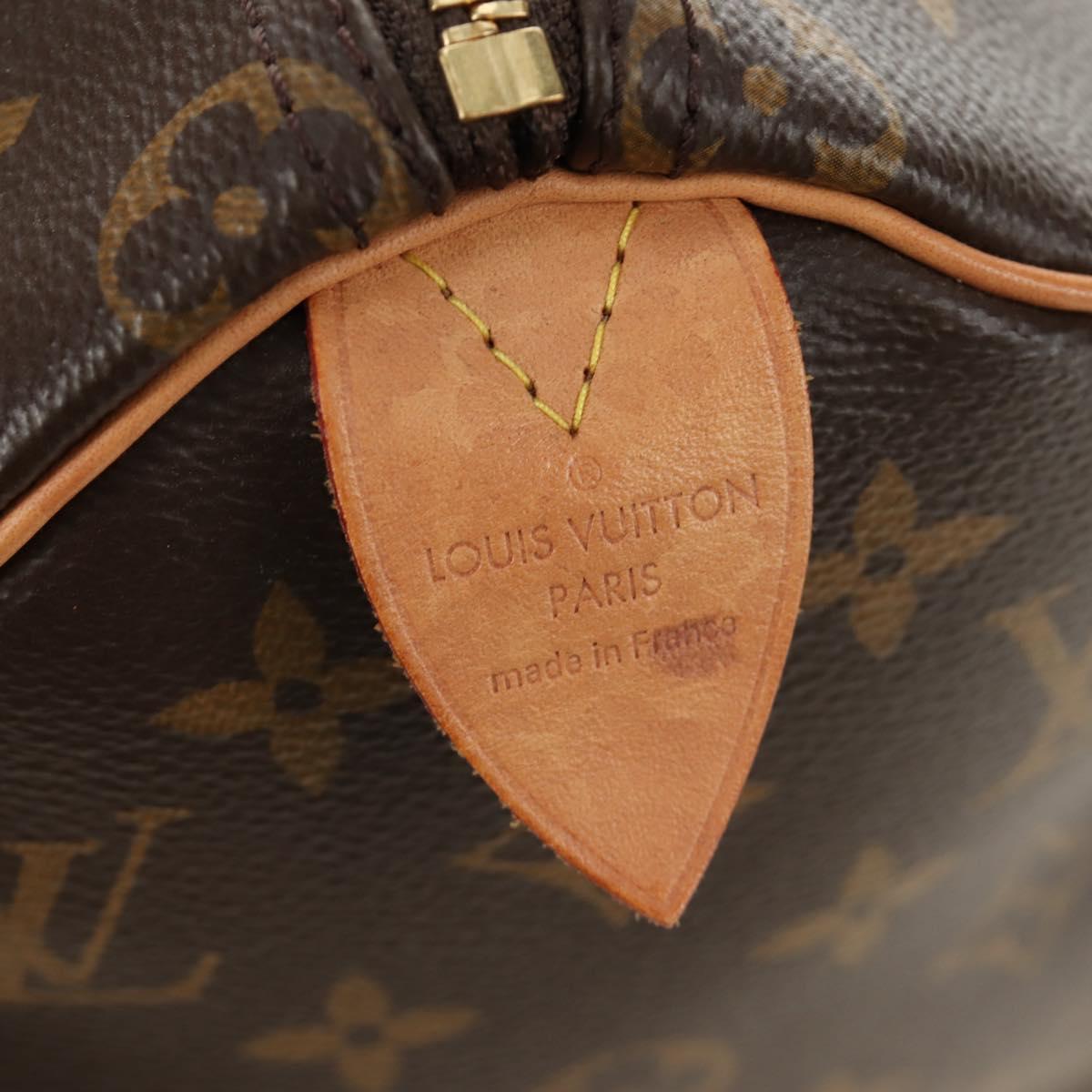 LOUIS VUITTON Monogram Speedy 25 Hand Bag M41528 LV Auth 185327SAM