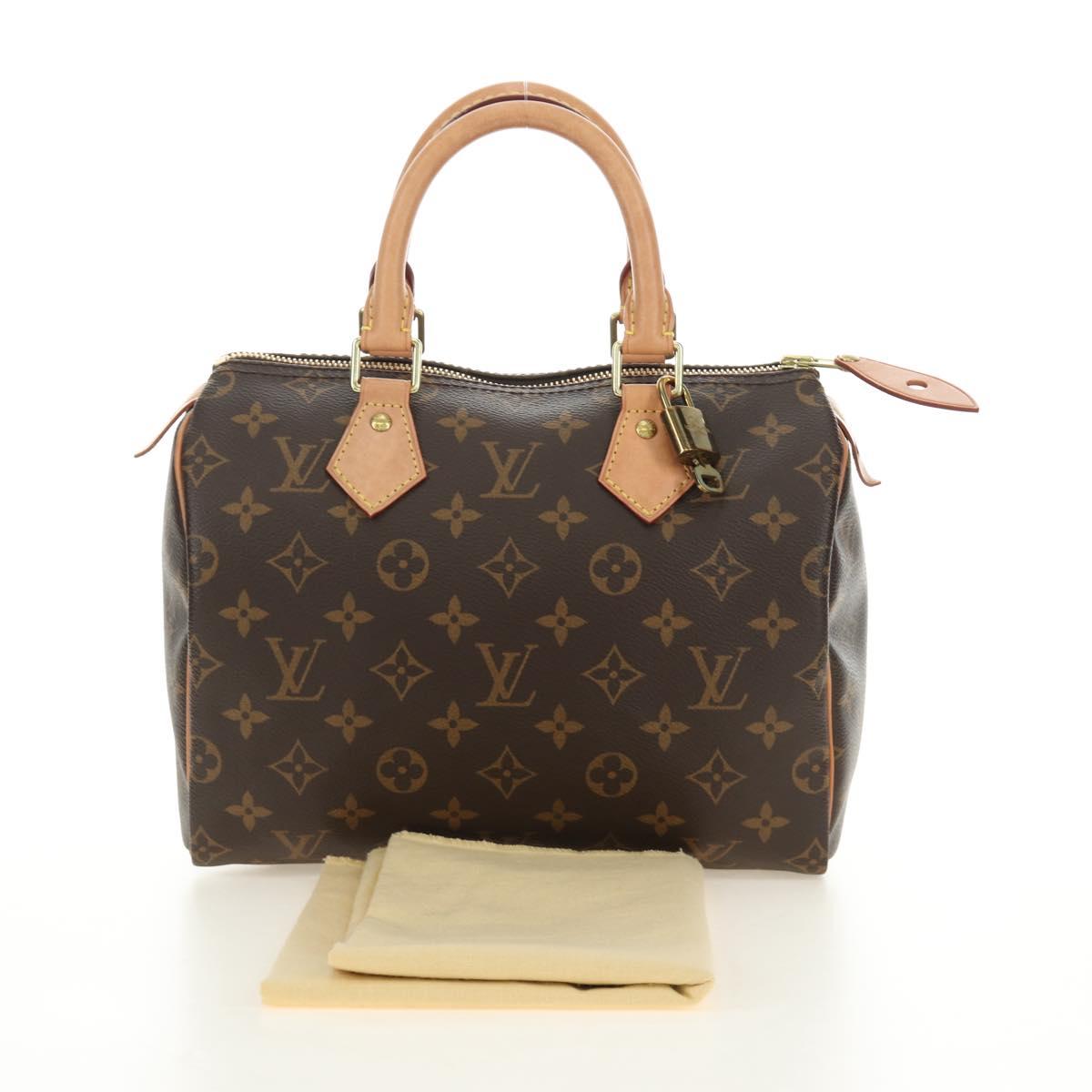 LOUIS VUITTON Monogram Speedy 25 Hand Bag M41528 LV Auth 185327SAM