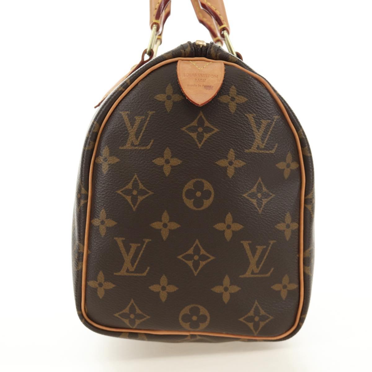 LOUIS VUITTON Monogram Speedy 25 Hand Bag M41528 LV Auth 185327SAM