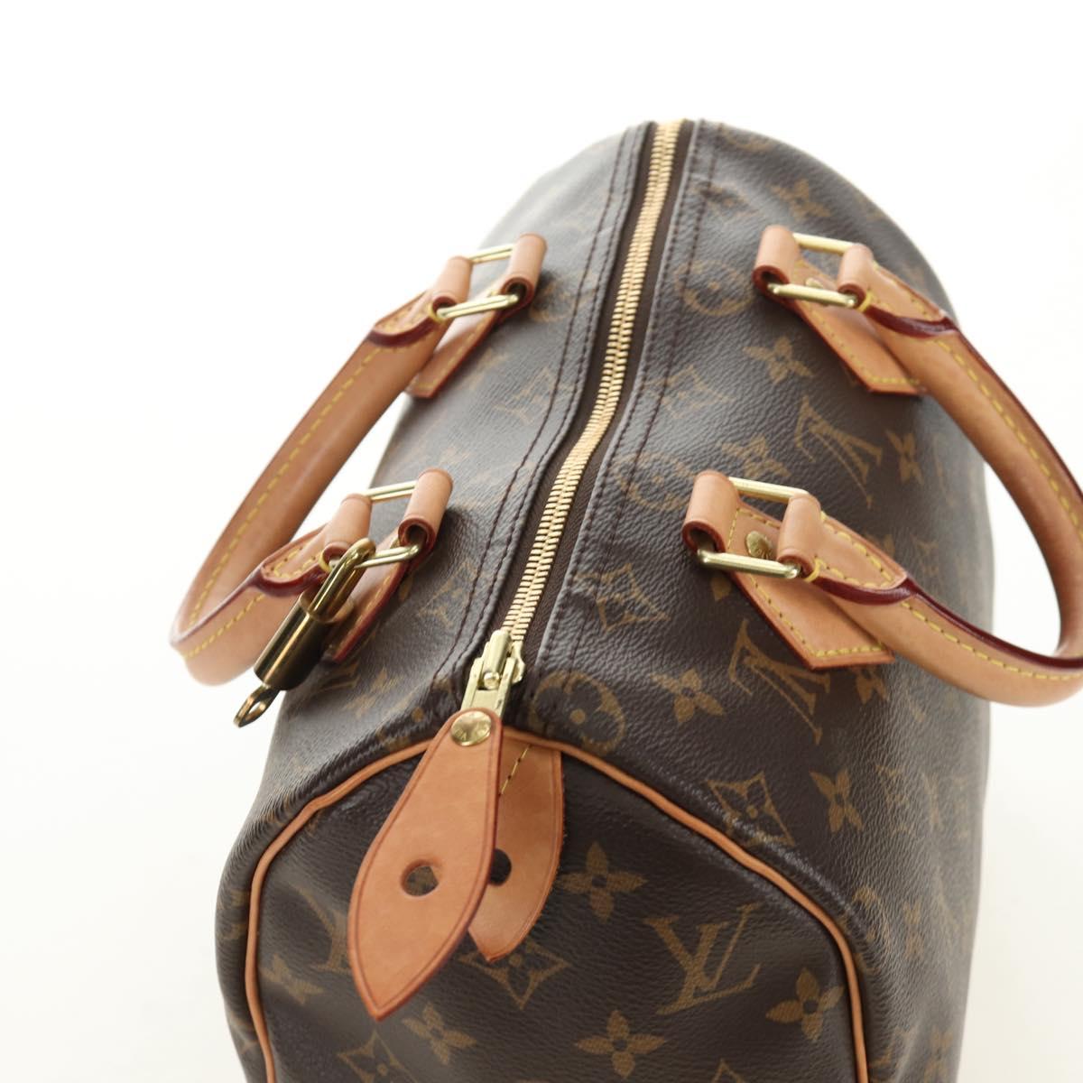 LOUIS VUITTON Monogram Speedy 25 Hand Bag M41528 LV Auth 185327SAM