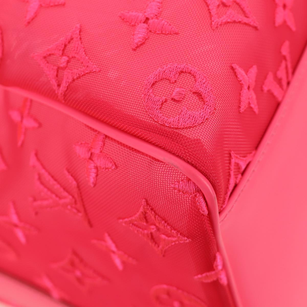 LOUIS VUITTON See Through Keepall Bandouliere 50 Bag M55267 LV Auth 185330SM
