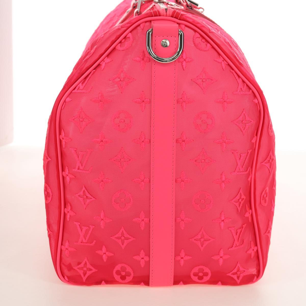 LOUIS VUITTON See Through Keepall Bandouliere 50 Bag M55267 LV Auth 185330SM