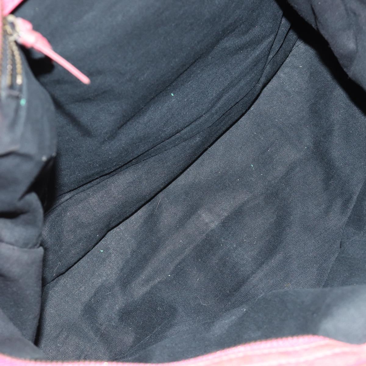 BALENCIAGA The First Hand Bag Leather 2way Pink 115748 Auth 185340M