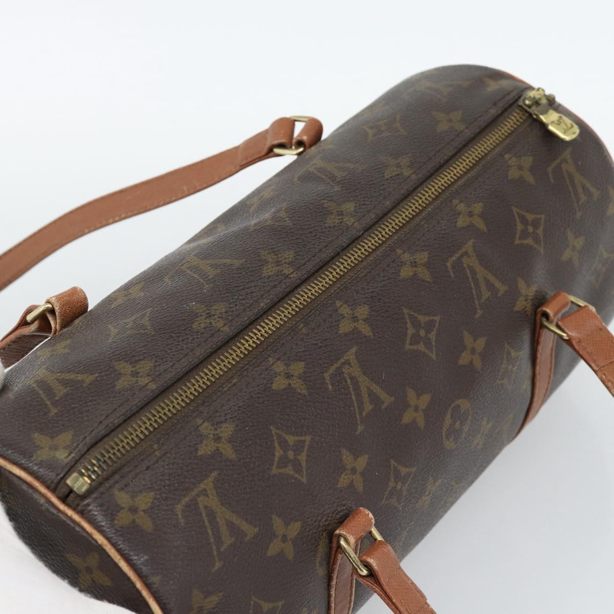 LOUIS VUITTON Monogram Papillon 30 Hand Bag M51385 LV Auth 185346