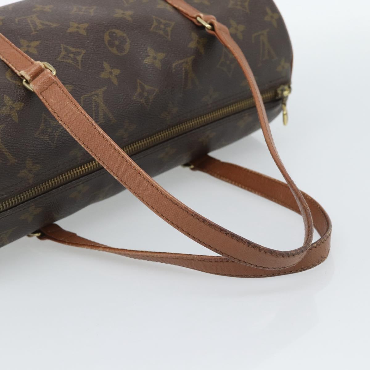 LOUIS VUITTON Monogram Papillon 30 Hand Bag M51385 LV Auth 185346
