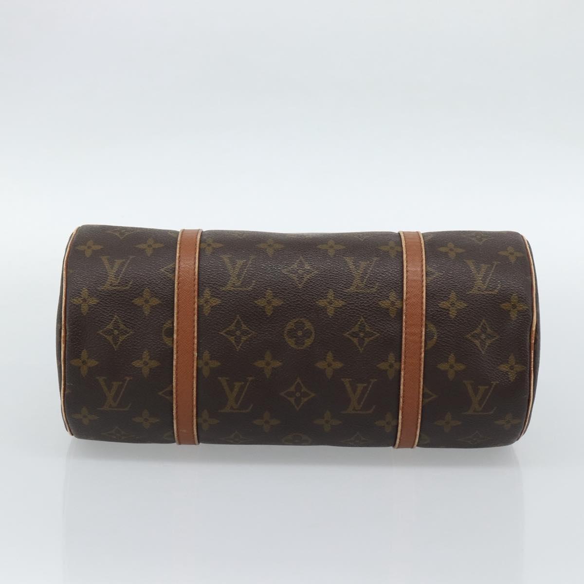 LOUIS VUITTON Monogram Papillon 30 Hand Bag M51385 LV Auth 185346