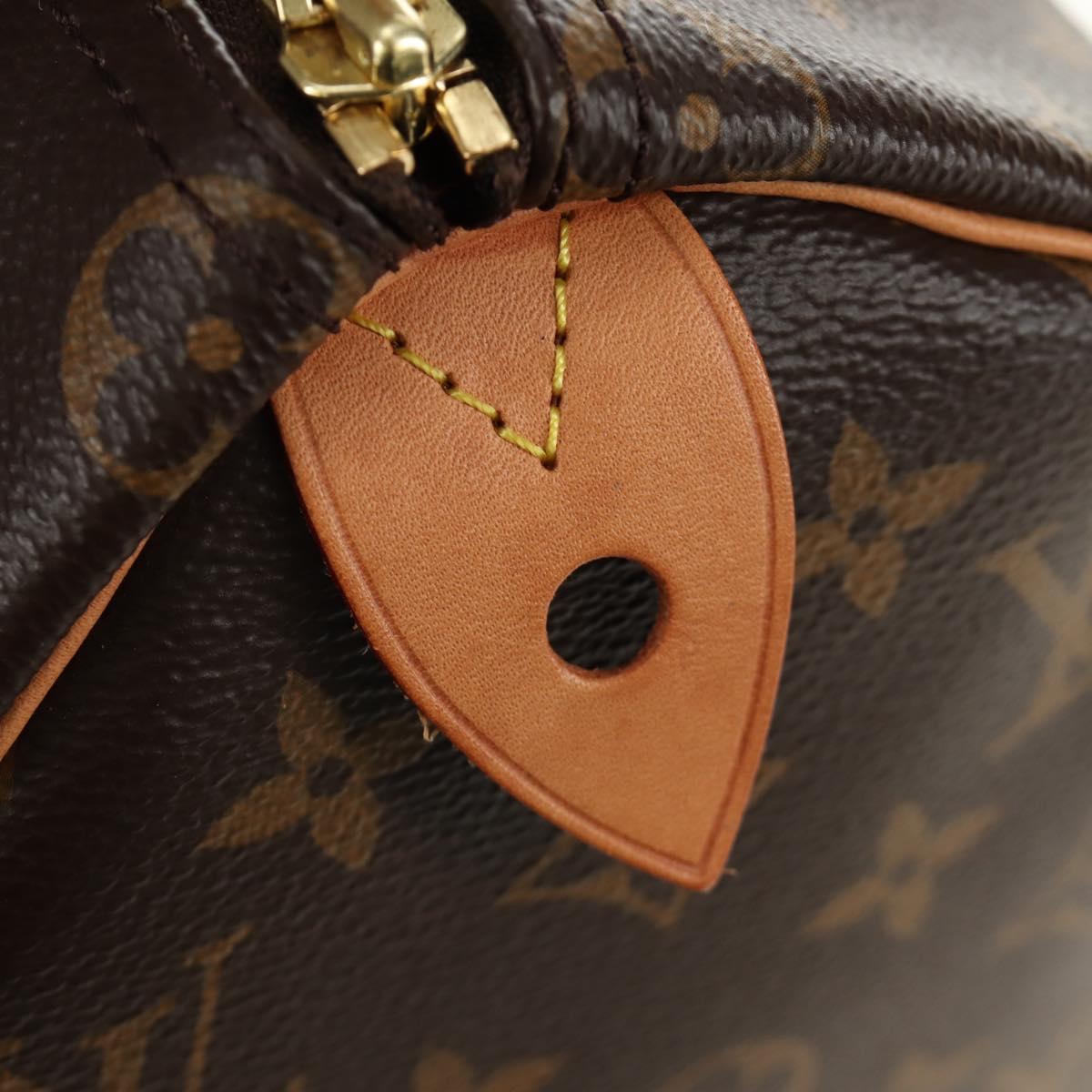 LOUIS VUITTON Monogram Speedy 25 Hand Bag M41528 LV Auth 185347SAM
