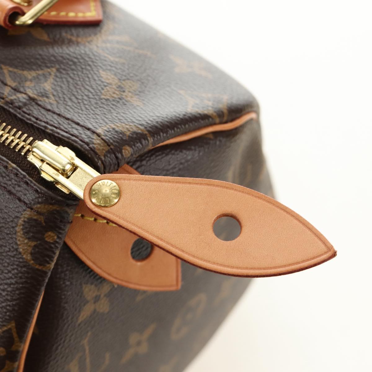 LOUIS VUITTON Monogram Speedy 25 Hand Bag M41528 LV Auth 185347SAM
