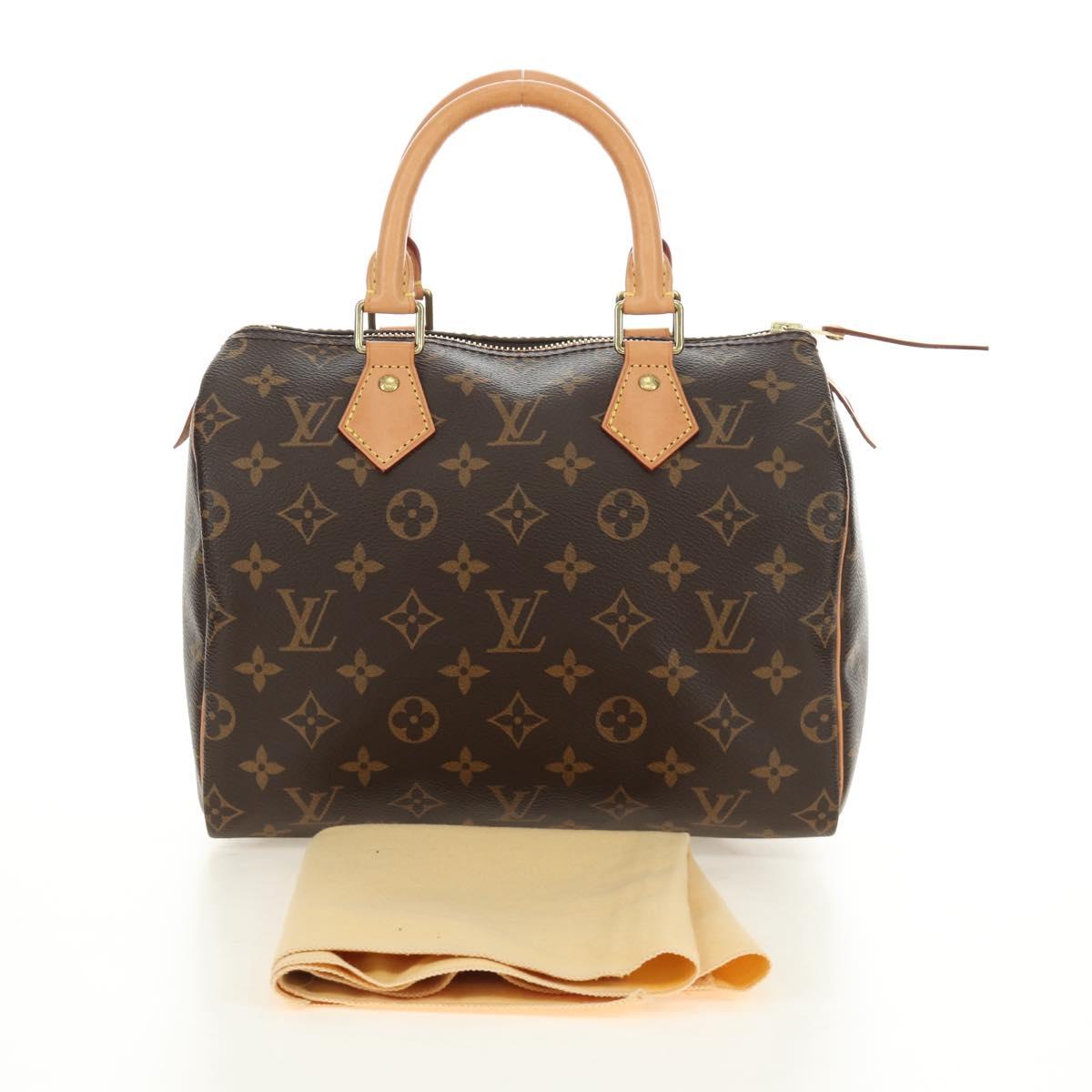 LOUIS VUITTON Monogram Speedy 25 Hand Bag M41528 LV Auth 185347SAM