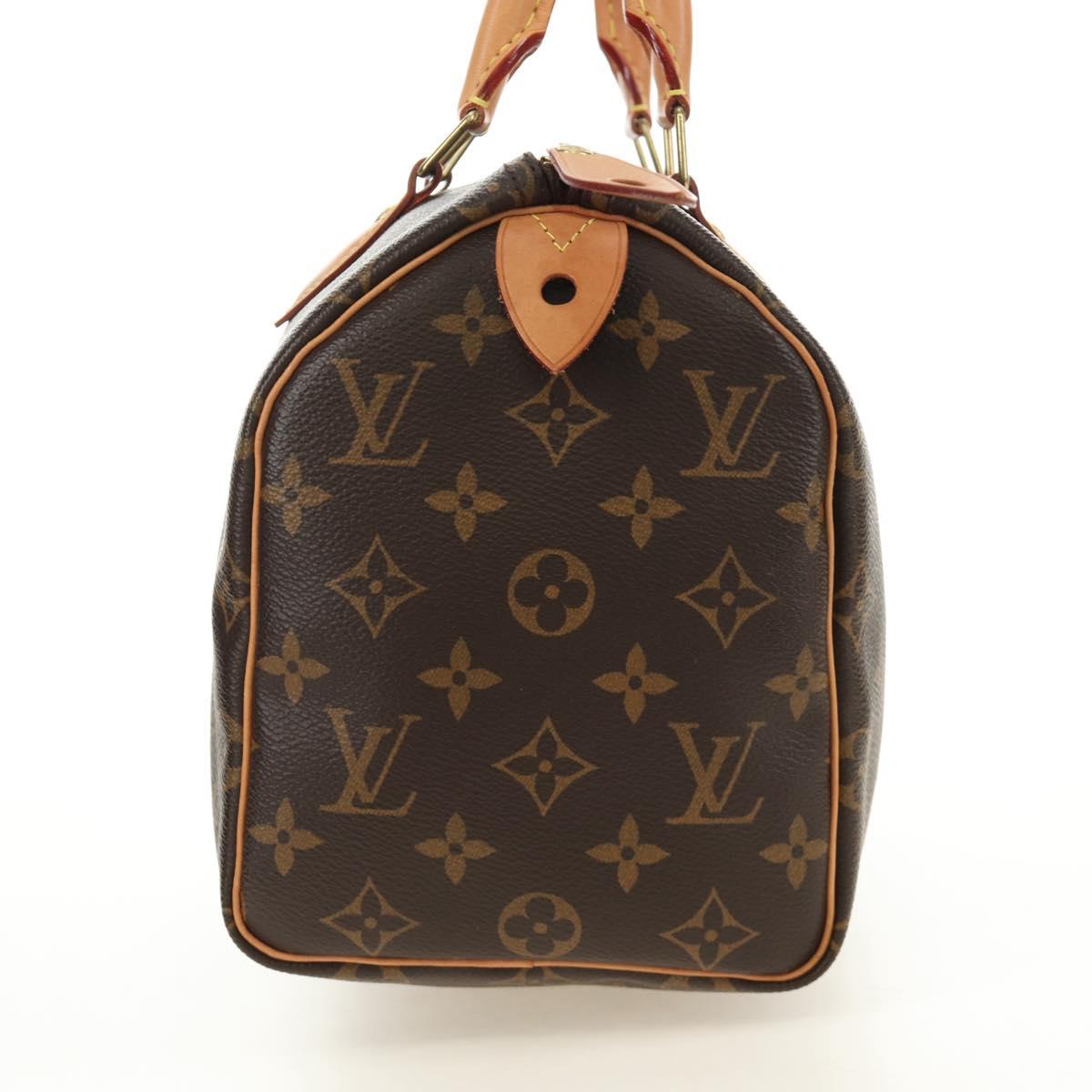 LOUIS VUITTON Monogram Speedy 25 Hand Bag M41528 LV Auth 185347SAM