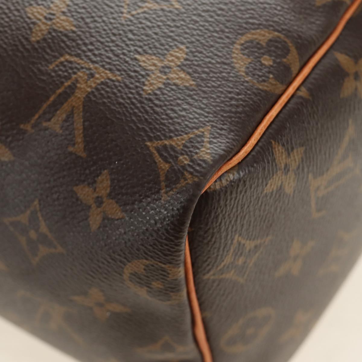 LOUIS VUITTON Monogram Speedy 25 Hand Bag M41528 LV Auth 185348SAM
