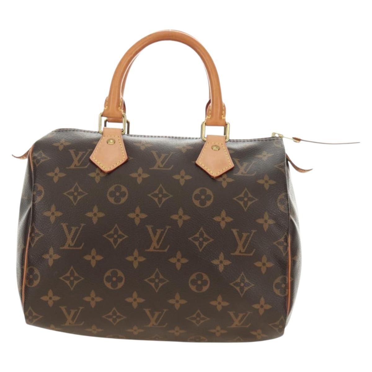 LOUIS VUITTON Monogram Speedy 25 Hand Bag M41528 LV Auth 185348SAM