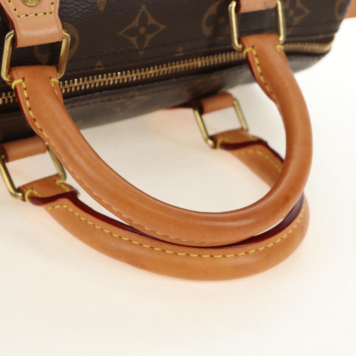 LOUIS VUITTON Monogram Speedy 25 Hand Bag M41528 LV Auth 185348SAM