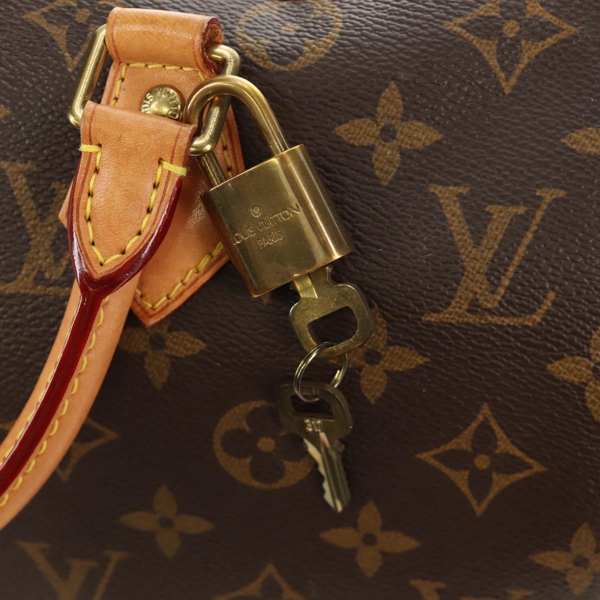 LOUIS VUITTON Monogram Speedy Bandouliere 30 Hand Bag M40391 LV Auth 185349SAV