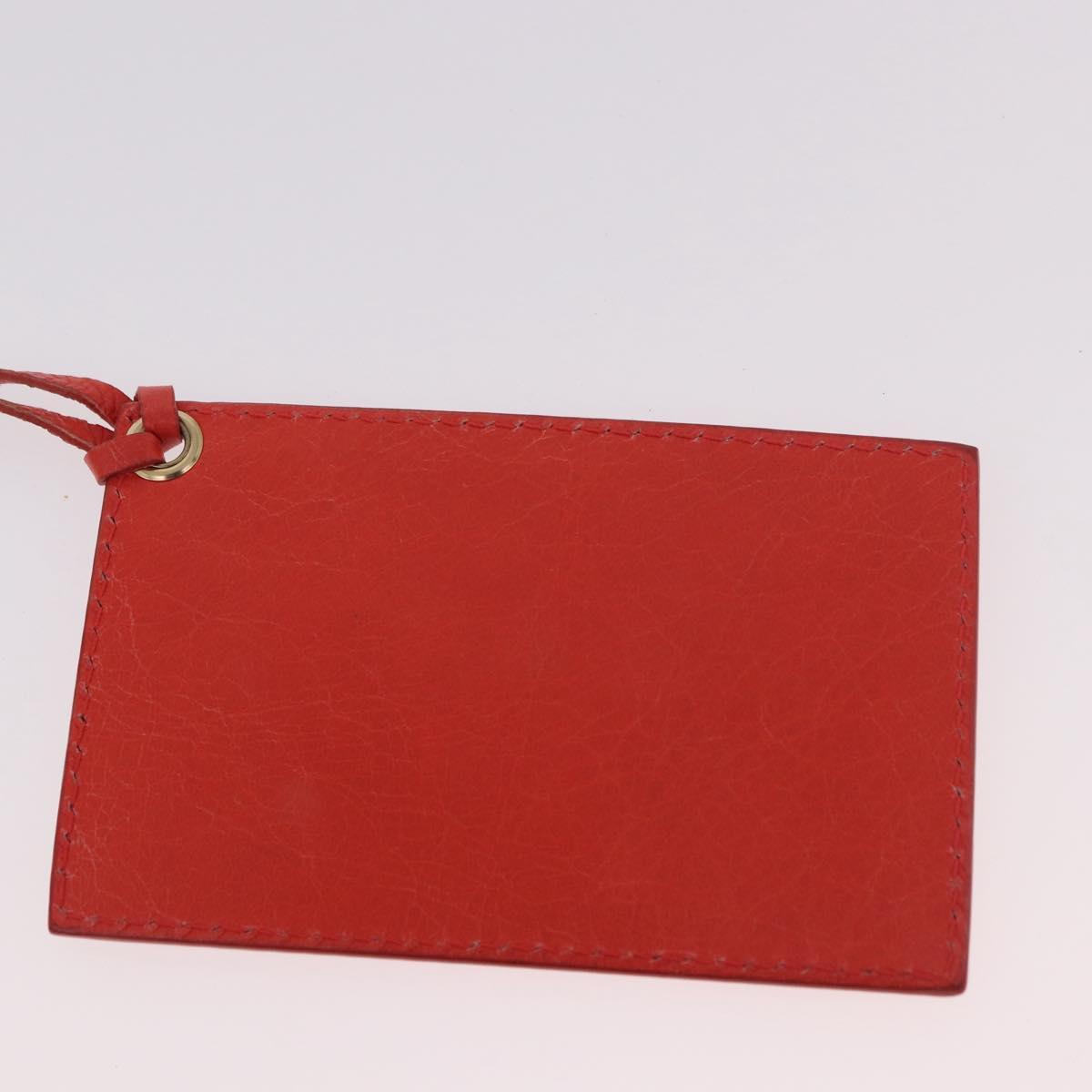 BALENCIAGA The First Hand Bag Leather 2way Orange Gold 285433 Auth 185363V