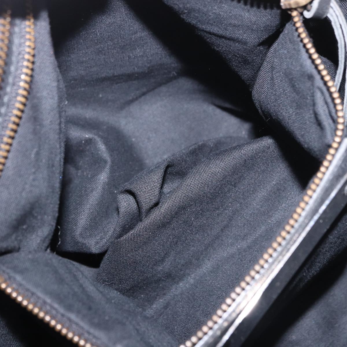 BALENCIAGA The City Hand Bag Leather 2way Black 115748 Auth 185364SAM