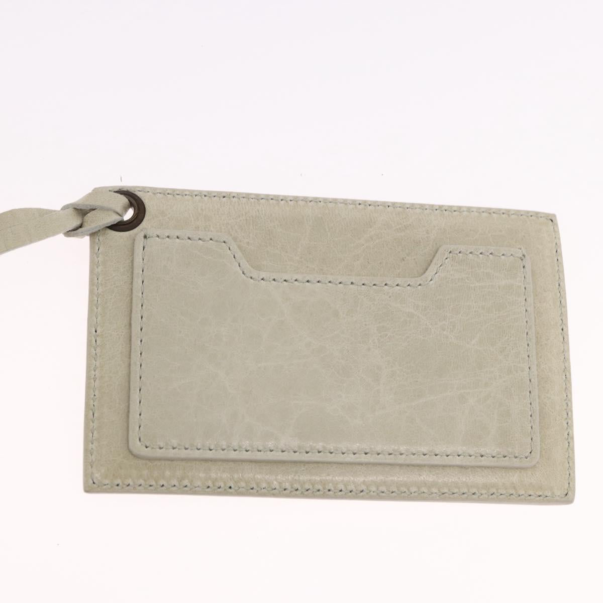 BALENCIAGA The City Hand Bag Leather 2way Ivory 115748 Auth 185365V