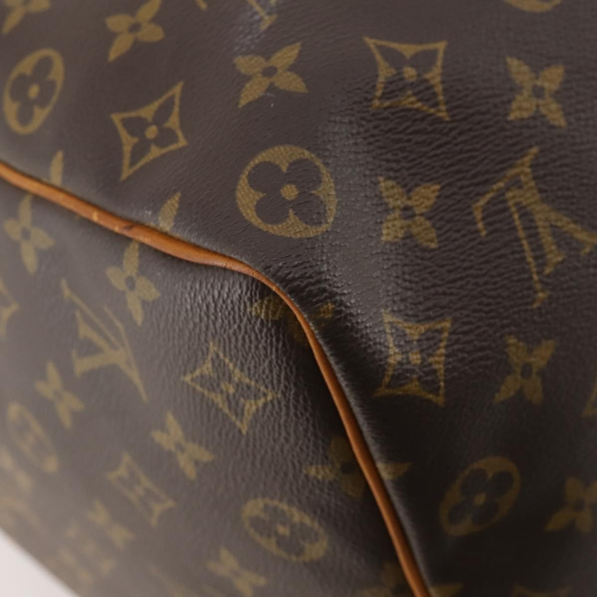 LOUIS VUITTON Monogram Keepall 50 Boston Bag M41426 LV Auth 185384A