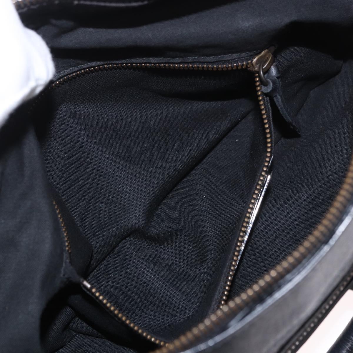 BALENCIAGA The First Hand Bag Leather 2way Black 103208 Auth 185399SAM