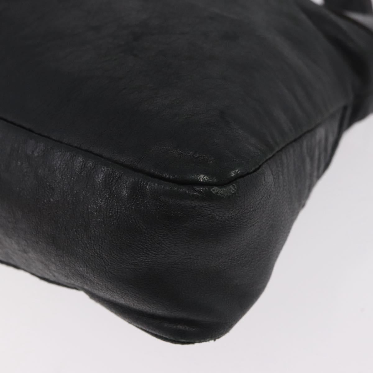 BALENCIAGA The First Hand Bag Leather 2way Black 103208 Auth 185400V