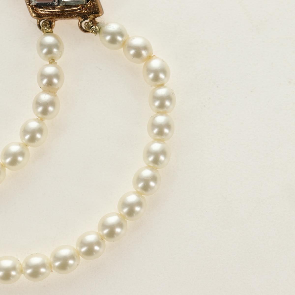 CHANEL Brooch metal Gold Tone CC Auth 185416SM
