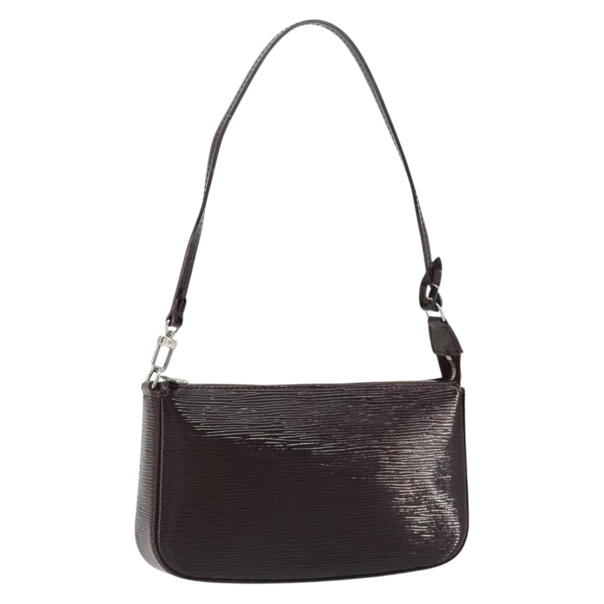 LOUIS VUITTON Epi Electric Pochette Accessoires Plunge Electric LV Auth 185451V