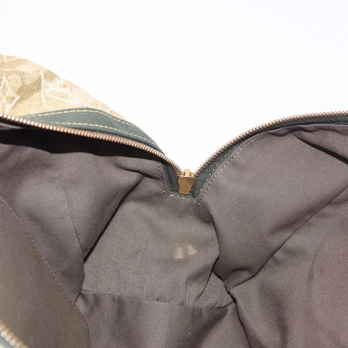 LOUIS VUITTON Monogram Fragrance Jasmine Hand Bag Khaki M95772 LV Auth 185452SAV