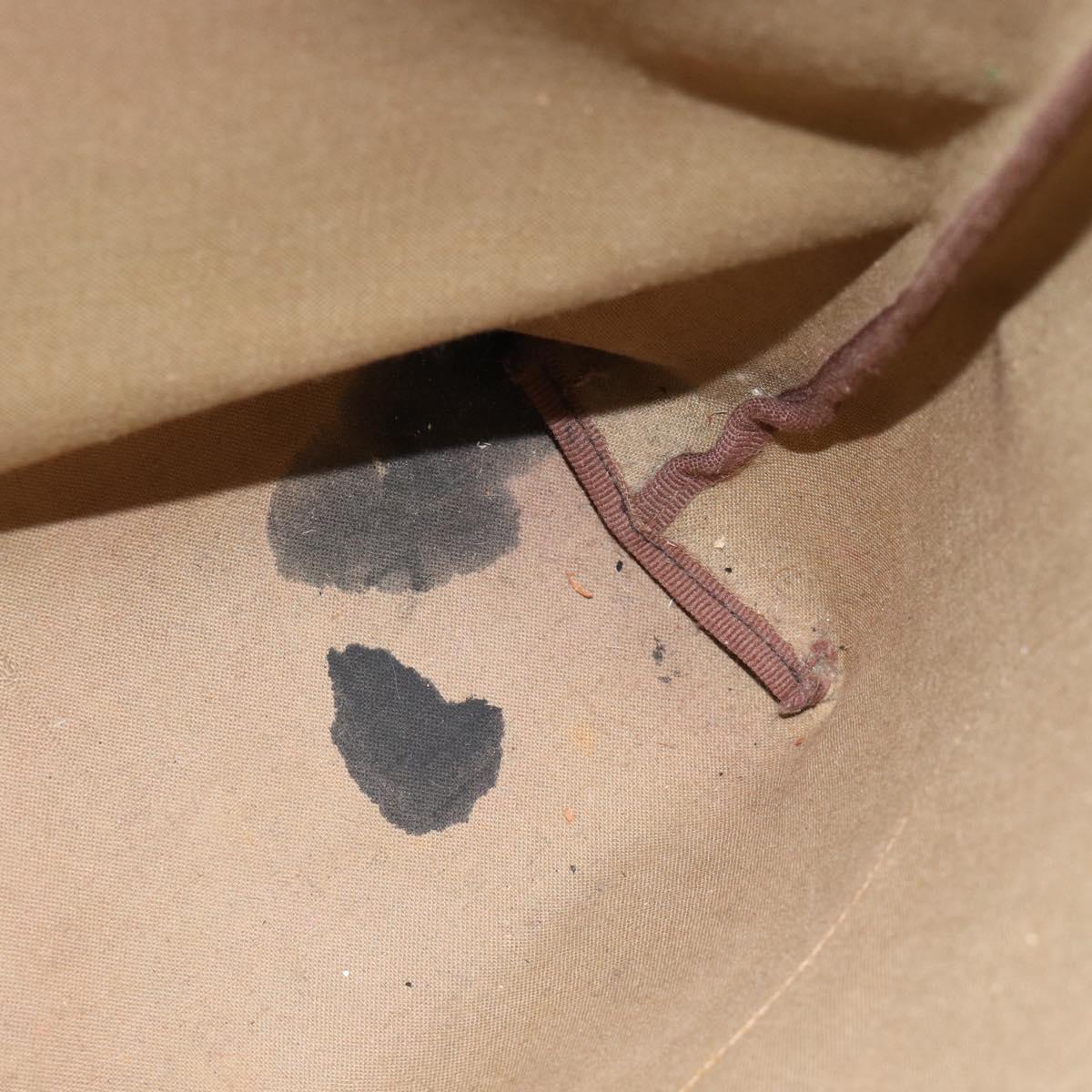 GUCCI GG Supreme Web Sherry Line Tote Bag PVC Beige 41 004 4465 Auth 185466