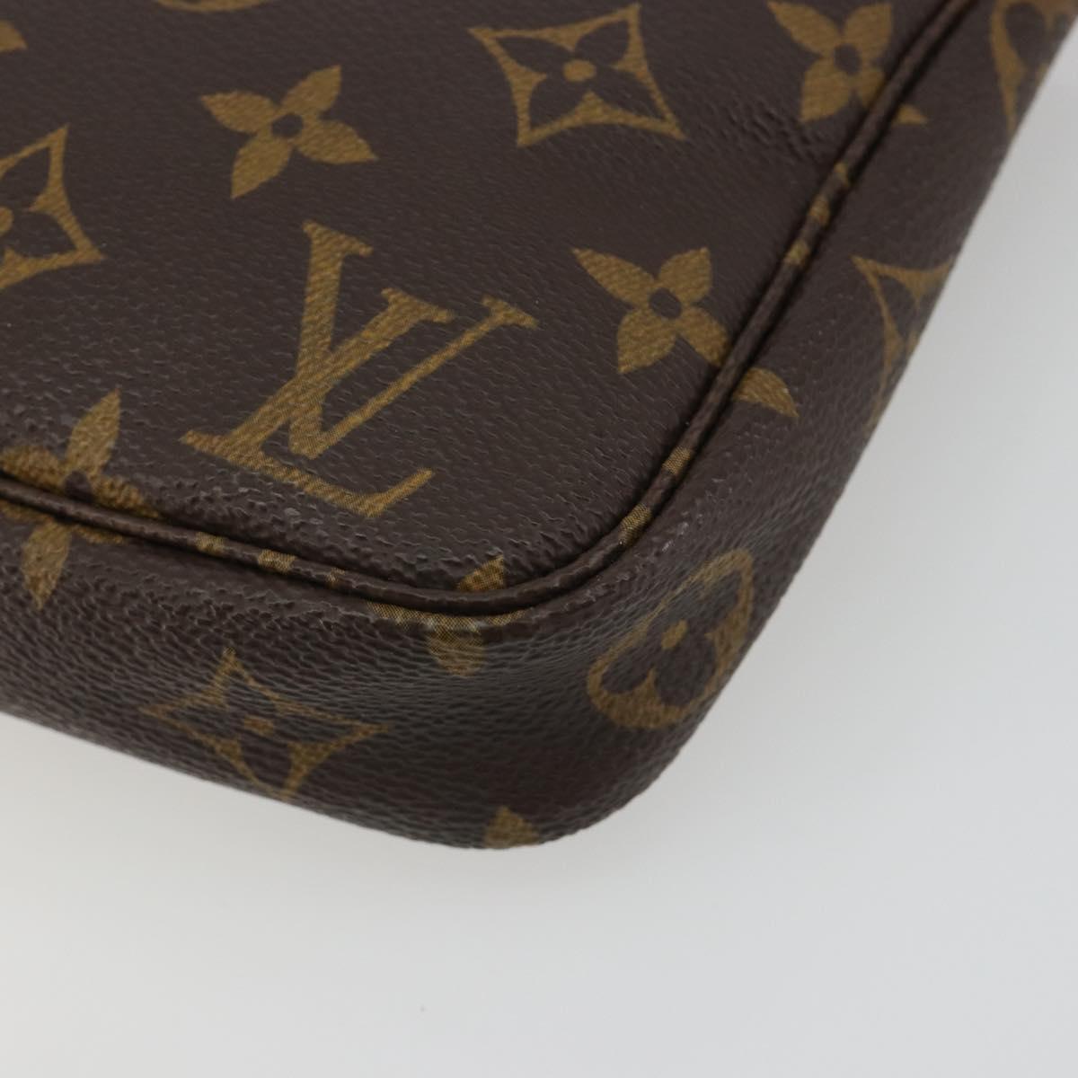 LOUIS VUITTON Monogram Pochette Accessoires Pouch M51980 LV Auth 185469A