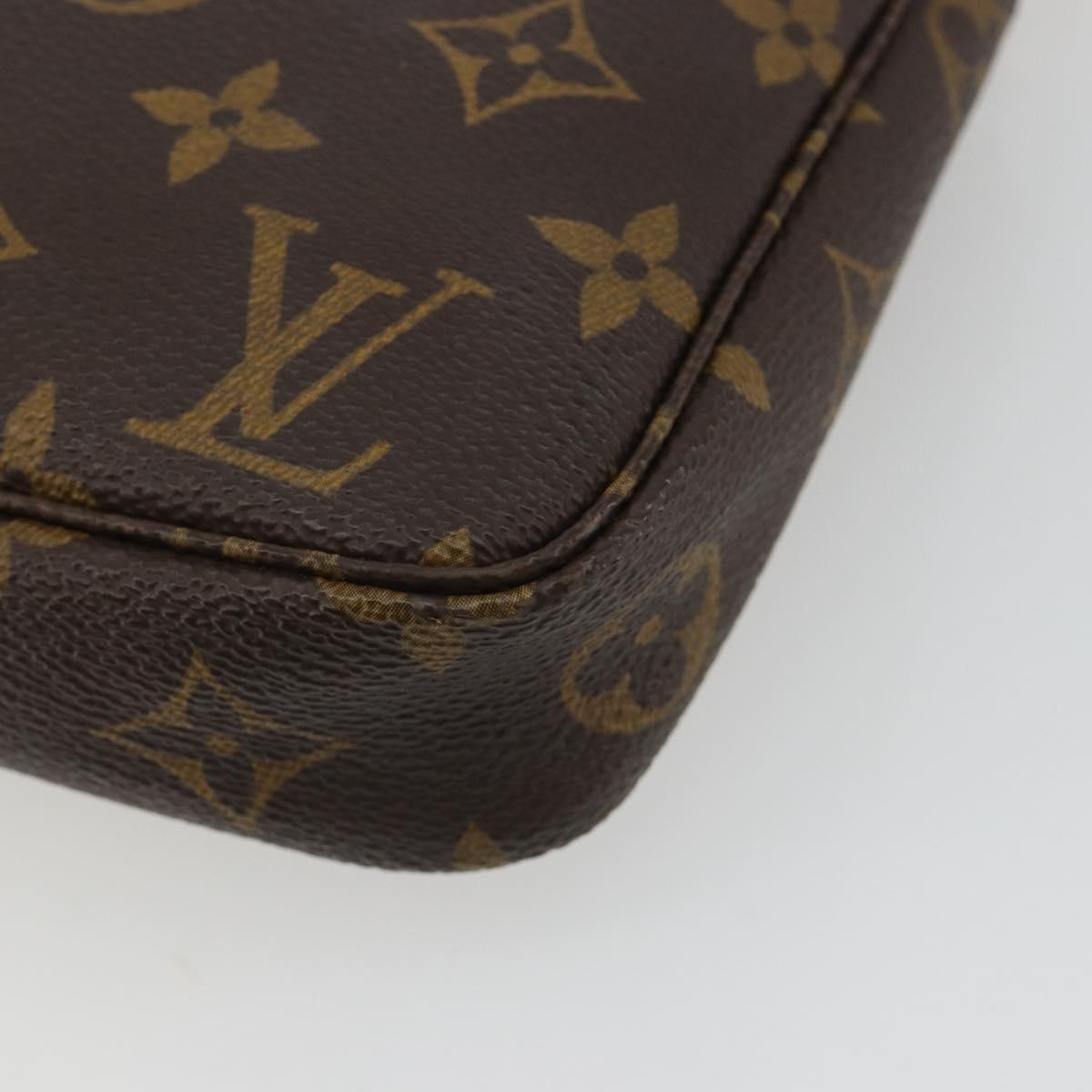 LOUIS VUITTON Monogram Pochette Accessoires Pouch M51980 LV Auth 185469A