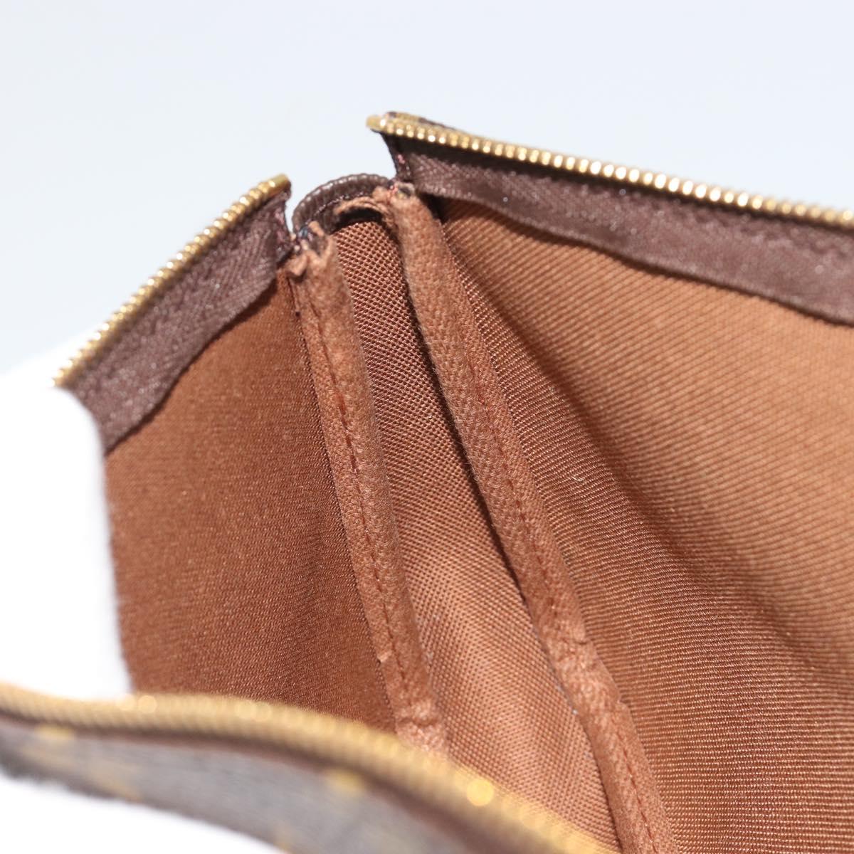 LOUIS VUITTON Monogram Pochette Accessoires Pouch M51980 LV Auth 185469A
