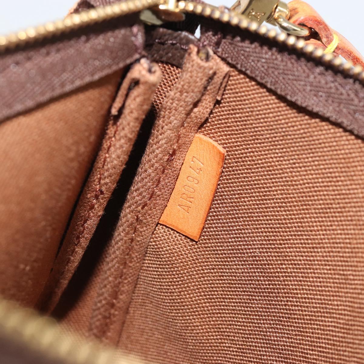 LOUIS VUITTON Monogram Pochette Accessoires Pouch M51980 LV Auth 185469A