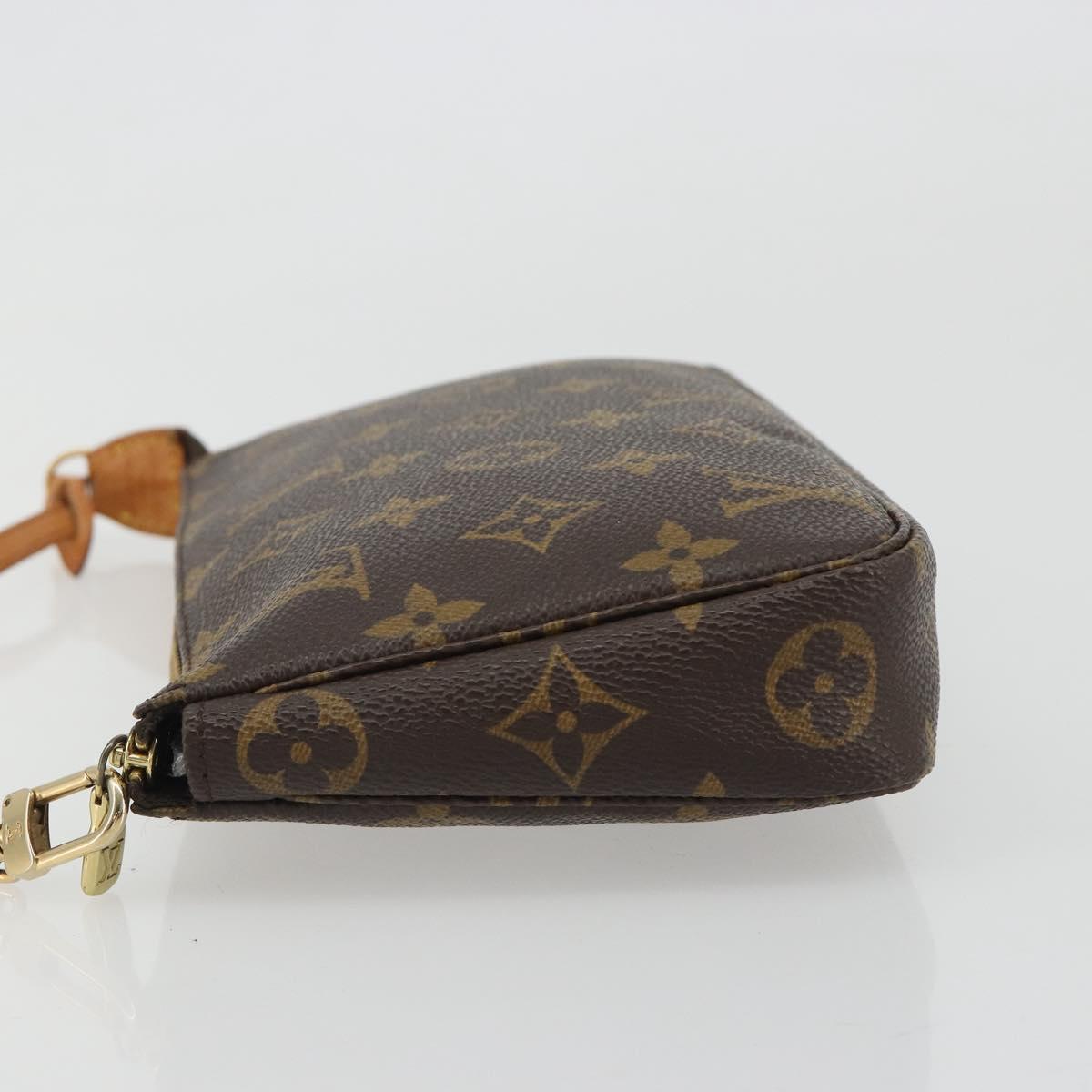 LOUIS VUITTON Monogram Pochette Accessoires Pouch M51980 LV Auth 185469A