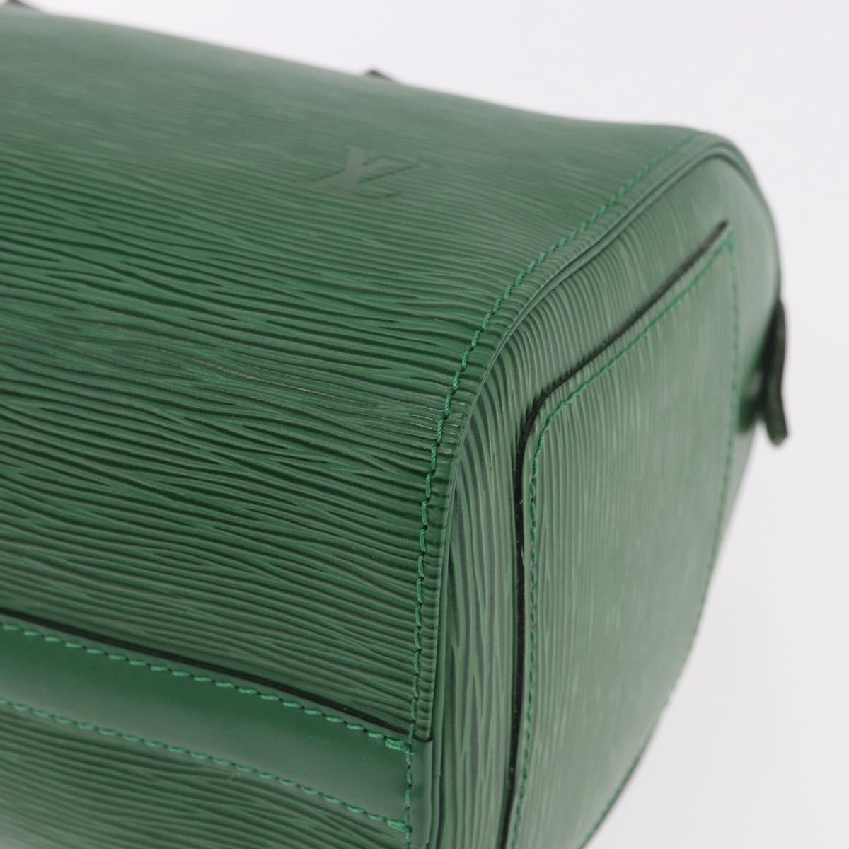 LOUIS VUITTON Epi Speedy 25 Hand Bag Borneo Green M43014 LV Auth 185470SAV