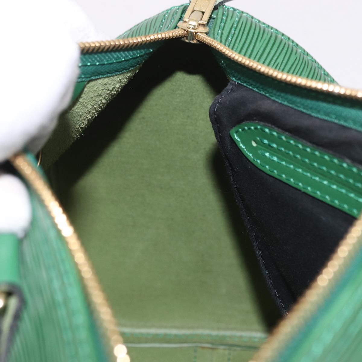LOUIS VUITTON Epi Speedy 25 Hand Bag Borneo Green M43014 LV Auth 185470SAV