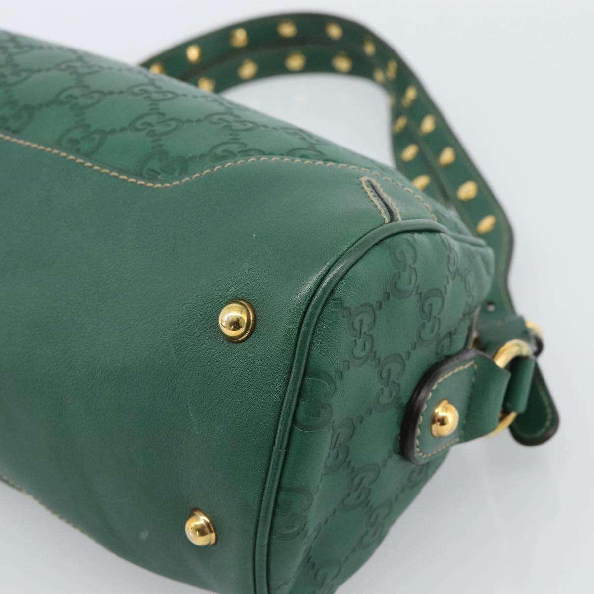 GUCCI GG Canvas Guccissima Isetan's 120th Anniversary Green Auth 185474SAM
